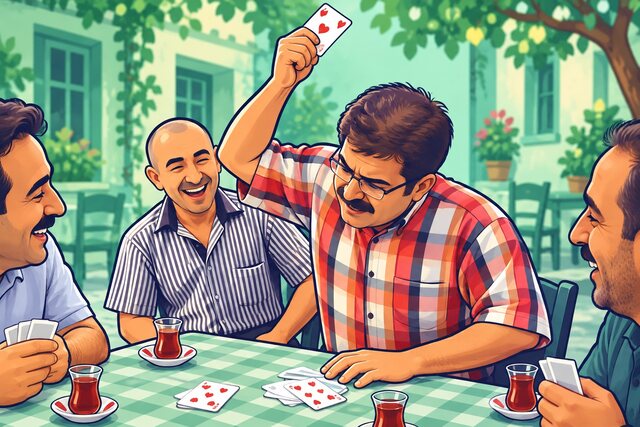 Rıfkı masasında hararetli bir an